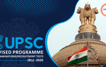 Revised schedule for UPSC civil services preliminary examination 2020
