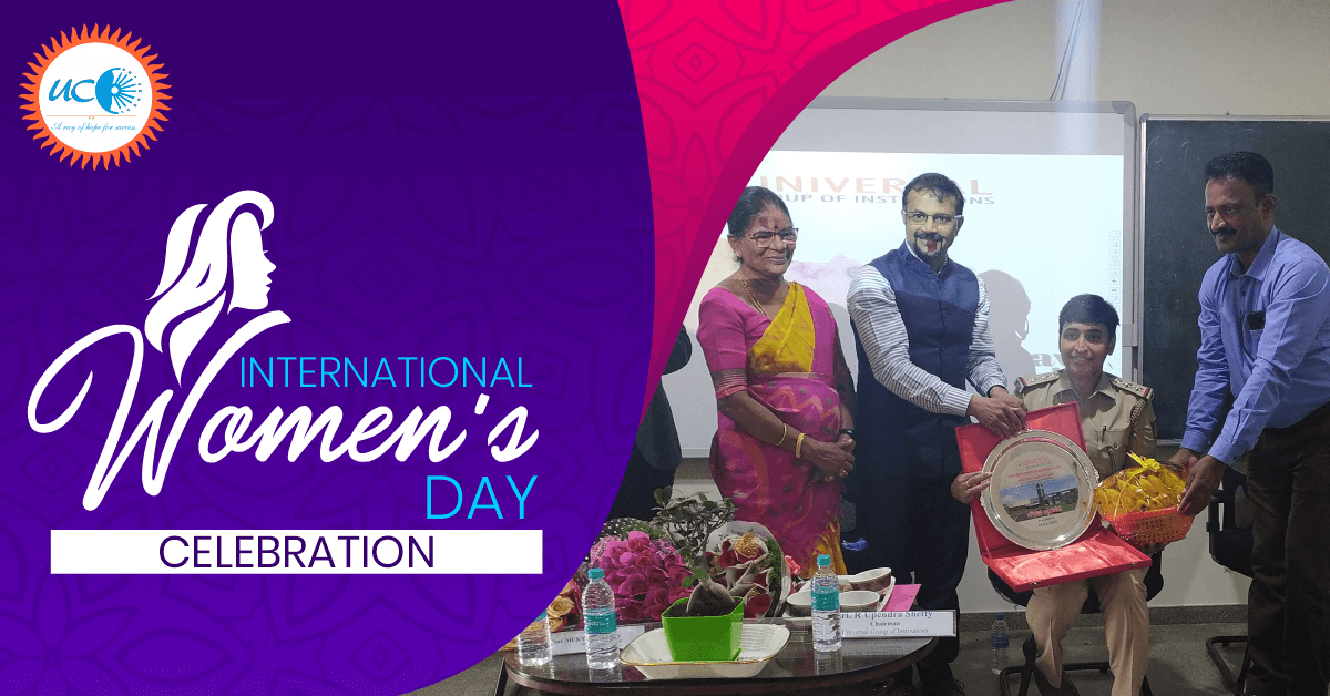 WOMEN'S DAY CELEBRATION At Universal group of institutions