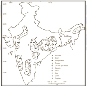 Briefly explain the metallic and non-metallic mineral reserves ...