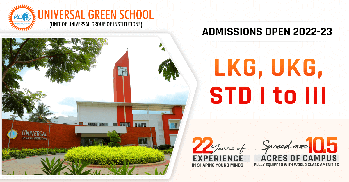 Universal Group of Institutions is now extending into schooling with Universal Green School