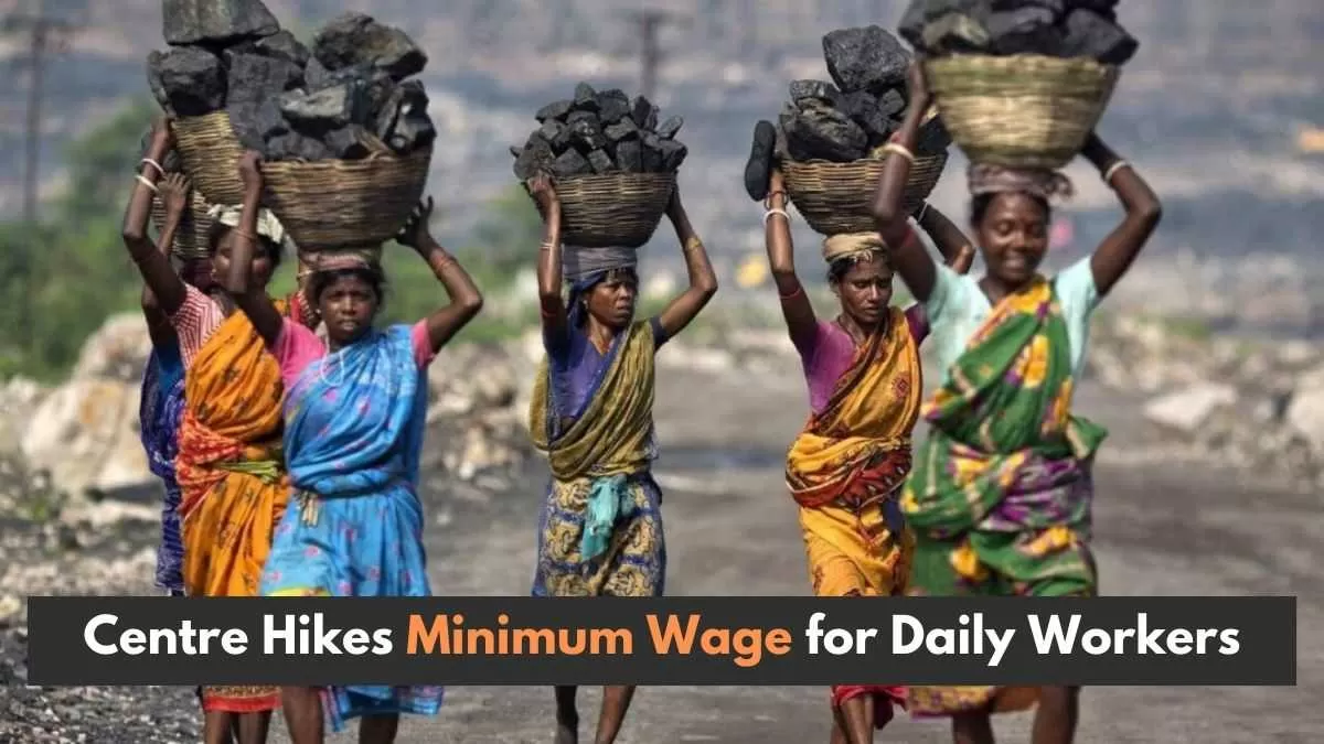 Centre Revises Minimum Wages for Workers