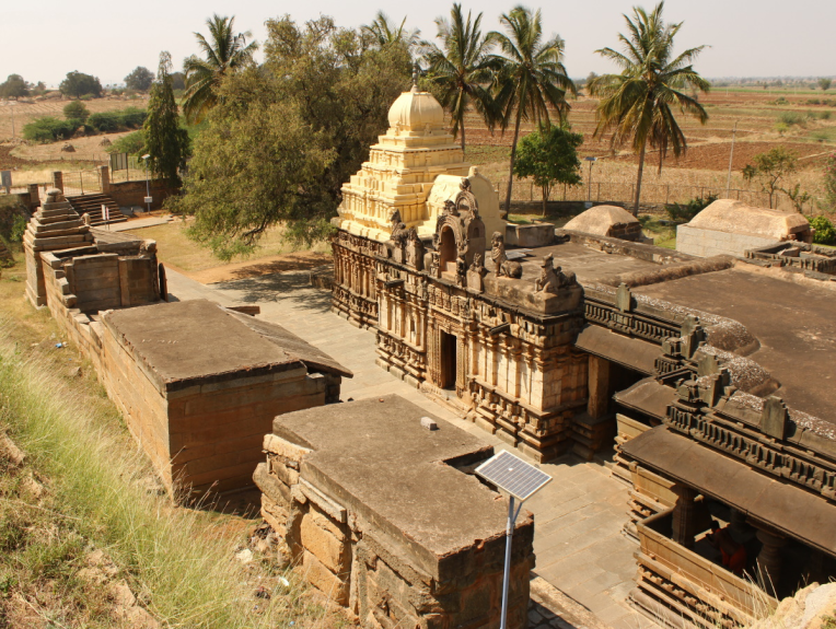 13th-Century Inscription Uncovered at Kalleshwar Temple Renovation