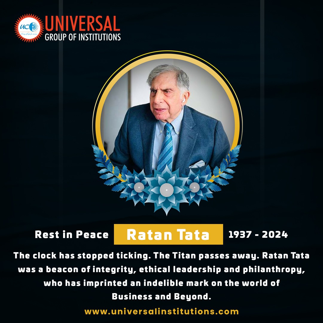 Ratan Naval Tata- India’s Shining Light in Business and Humanity