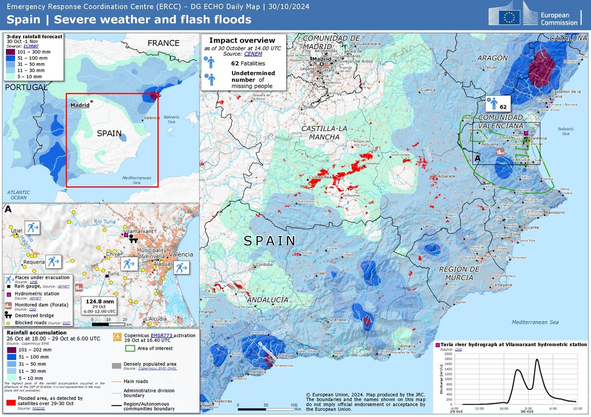 Intense DANA Storm Triggers Severe Flooding in Spain