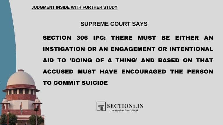 Supreme Court Cautions Against Unnecessary Workplace Suicide Prosecutions