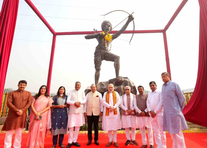 Birsa Munda Statue Inaugurated at Sarai Kale Khan