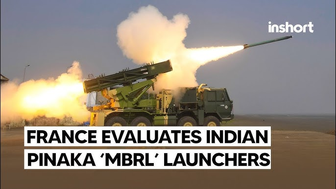 France Evaluates India’s Pinaka Rocket System for Acquisition