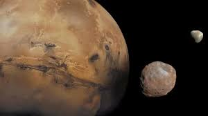 Asteroid Destruction Hypothesis Explains Mars' Unusual Moons