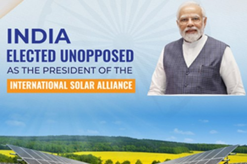 India and France Re-Elected to Lead Solar Alliance