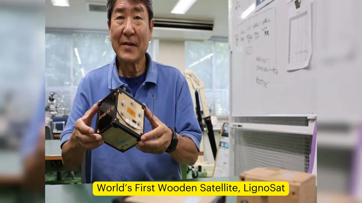 LignoSat: World's First Satellite Made of Wood