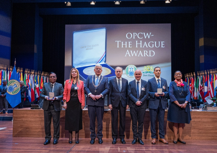 Indian Chemical Council Wins 2024 OPCW-The Hague Award