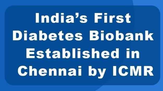 INDIA'S FIRST DIABETES BIOBANK