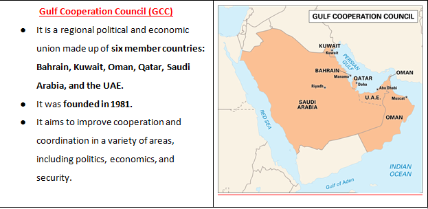 GCC Strengthens Strategic Ties with India and Region