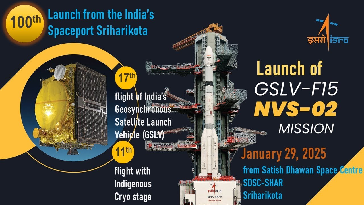 ISRO's Historic 100th Launch: NVS-02 Satellite Success