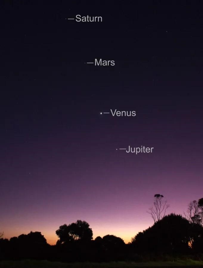 Rare Planet Parade Dazzles Night Sky Globally