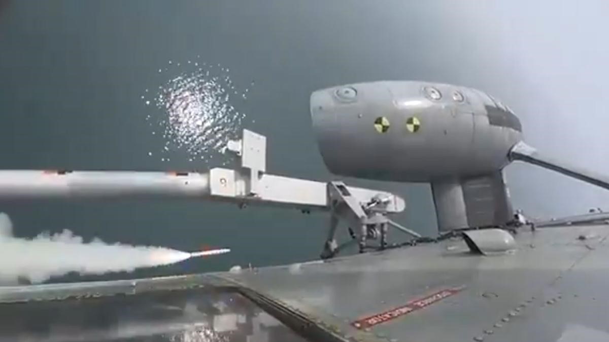 DRDO & Indian Navy Successfully Test Naval Anti-Ship Missile