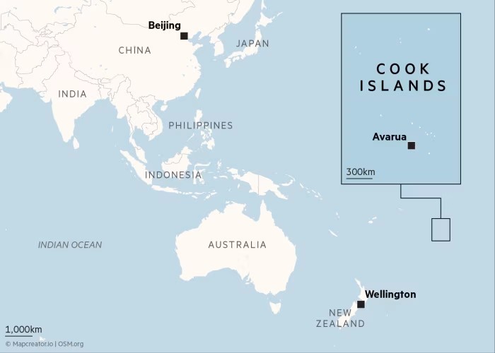 Cook Islands-China Deal Sparks Geopolitical Concerns