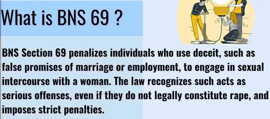 Section 69 of BNS: Redundancy and Legal Concerns