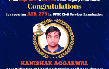 🌠 From Faridabad to UPSC AIR 279: How Kanishak Aggarwal’s Dream Took Shape at Universal Coaching Centre