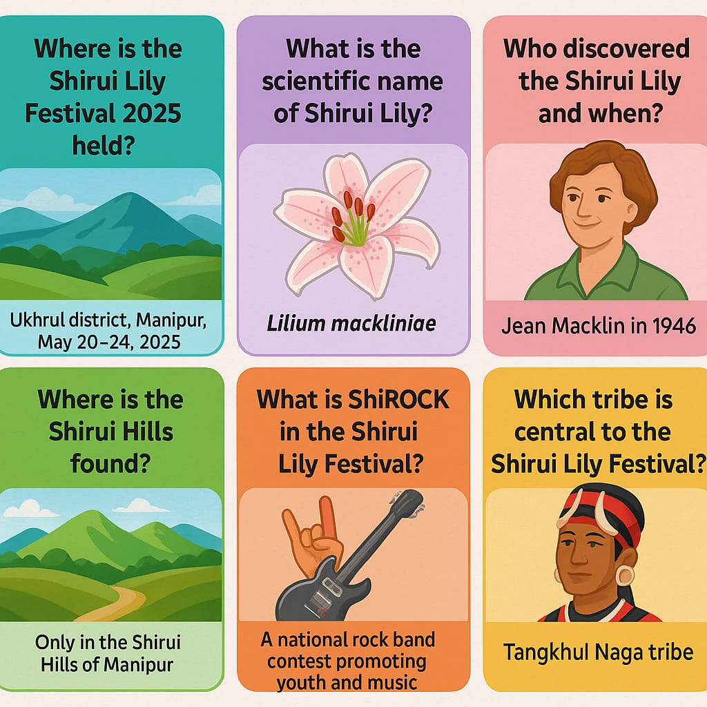 Shirui Lily Festival 2025 Manipur: Culture, Conservation & Current Affairs Insight