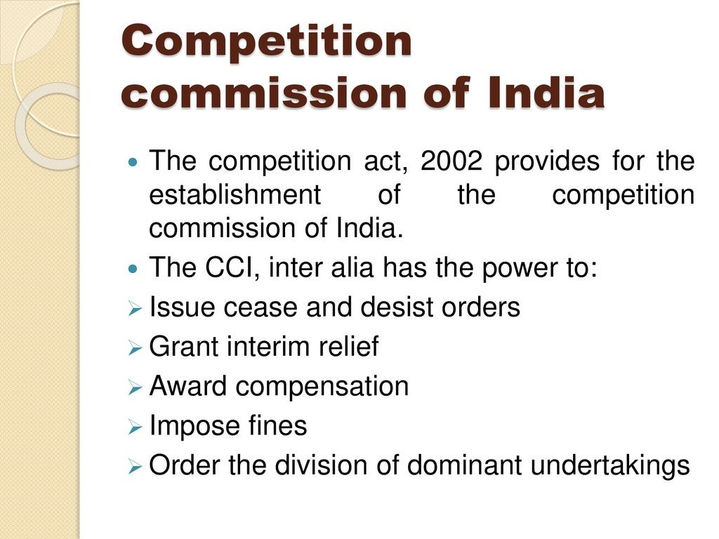 CCI Notifies New Norms for Predatory Pricing