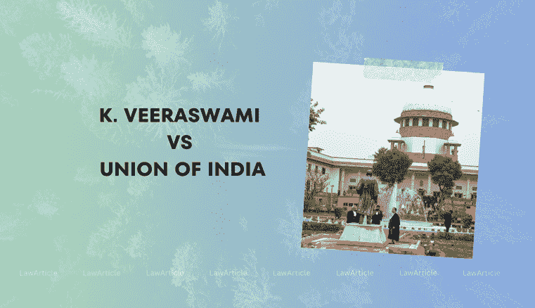 Revisiting Judge FIR Rules: Veeraswami Case Insight