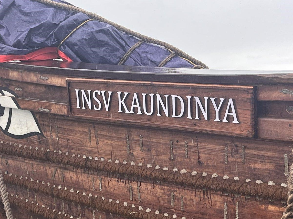 INSV Kaundinya Honours Ancient Maritime Legacy