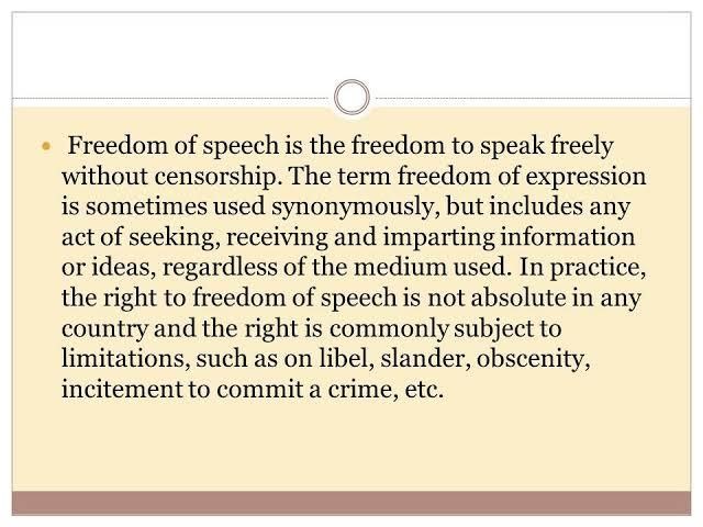 UNIVERSITIES MUST RESPECT CONSTITUTIONAL FREE SPEECH