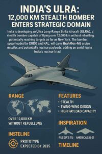 India's ULRA Stealth Bomber: A Strategic Leap Toward Global Power Projection