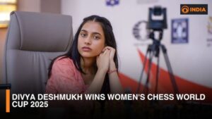 Divya Deshmukh Wins Women’s World Cup Chess Title