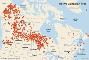 Canada Faces Second-Worst Wildfire Season Ever