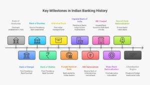Key Milestones in Indian Banking & Insurance History