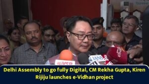 Delhi Assembly Launches e-Vidhan Paperless System