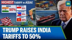 India’s Exports Hit by Heavy US Tariffs