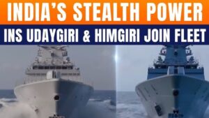 Indian Navy Commissions Stealth Frigates Udaygiri
