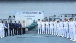 Indigenous Guided-Missile Frigate Delivered to Navy