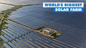 World's Largest Solar Farm Built by China