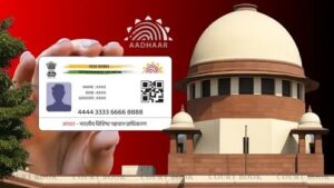 Supreme Court Orders EC to Accept Aadhaar ID