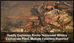 Deadly Explosion Hits Tennessee Military Plant