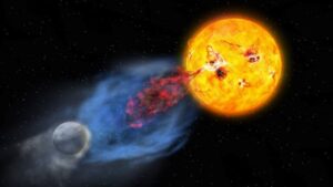 First External Coronal Mass Ejection Observed
