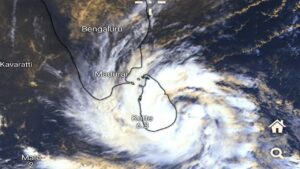 Cyclone Ditwah Hits East Coast