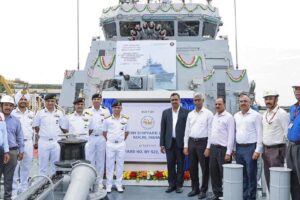 Indian Navy Commissions Mahe-Class ASW Vessel