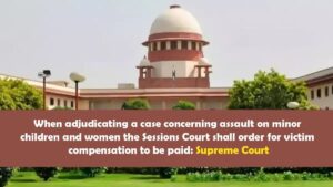 Supreme Court Directs Timely Victim Payouts