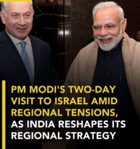PM Modi Israel Visit 2026 Key Highlights