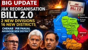 J&K Divisions Bill Controversy