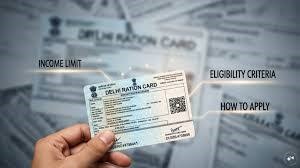 Delhi Expands Ration Card Eligibility for Poor Families