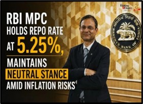 RBI Holds Rates Amid Growth And Inflation Risks