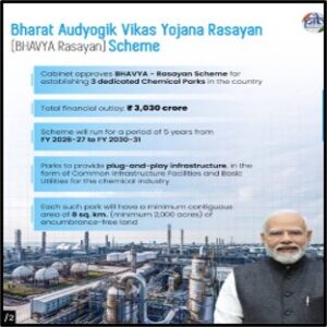 Cabinet Approves BHAVYA Rasayan, Ballari Rail