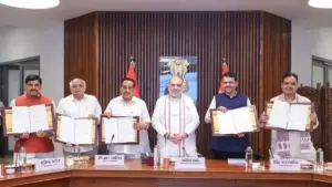 Four States Sign Pact on Narmada Dues — Key Facts