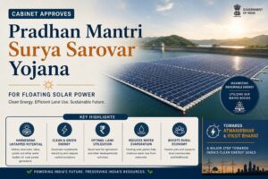 PM Surya Sarovar Yojana: 5,000 MW Floating Solar Plan